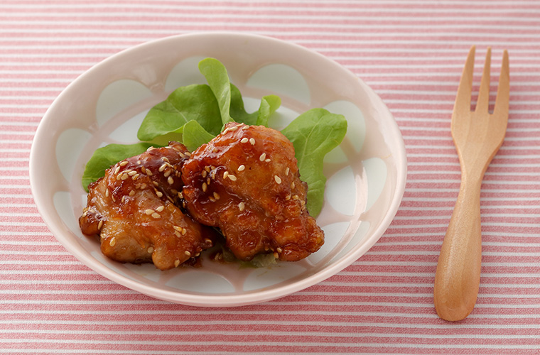 お弁当のおかずにも!鶏肉のさっぱりごまてり焼き