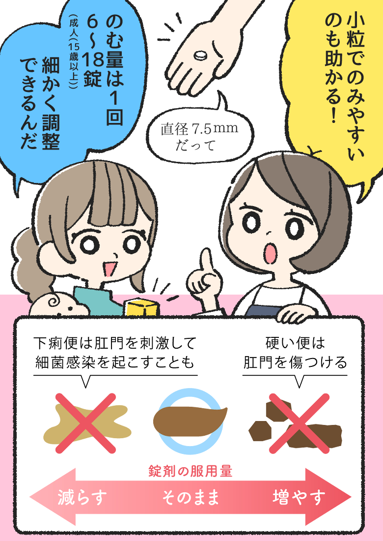 ママたちの心と体に寄り添う便秘薬 8