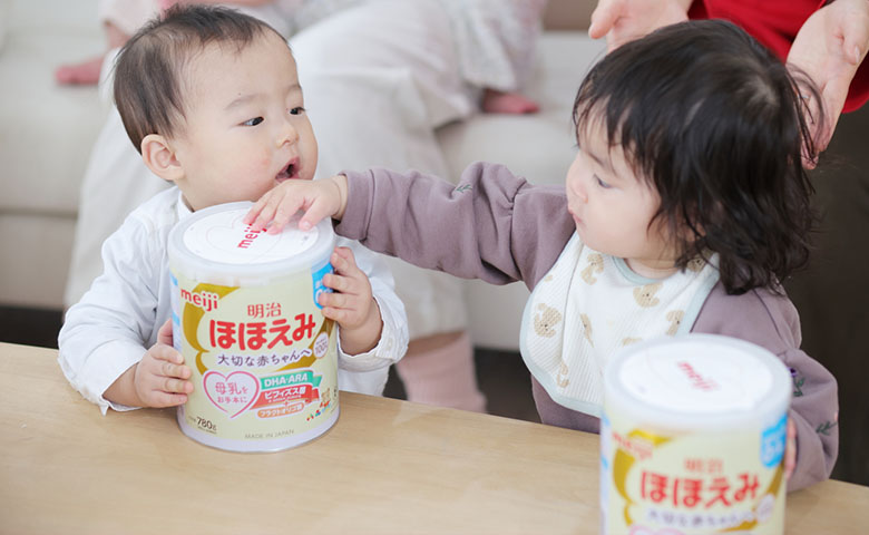 離乳前の赤ちゃんから得た明治独自のビフィズス菌 3