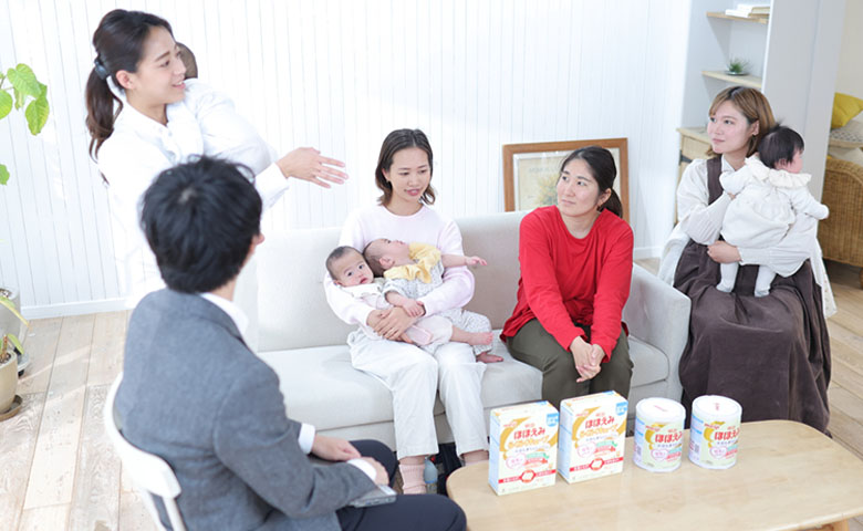 離乳前の赤ちゃんから得た明治独自のビフィズス菌 4