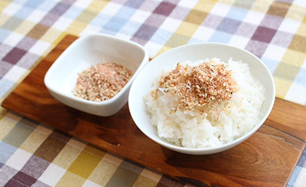 家族みんなで食べられる!カルシウムたっぷりふりかけ