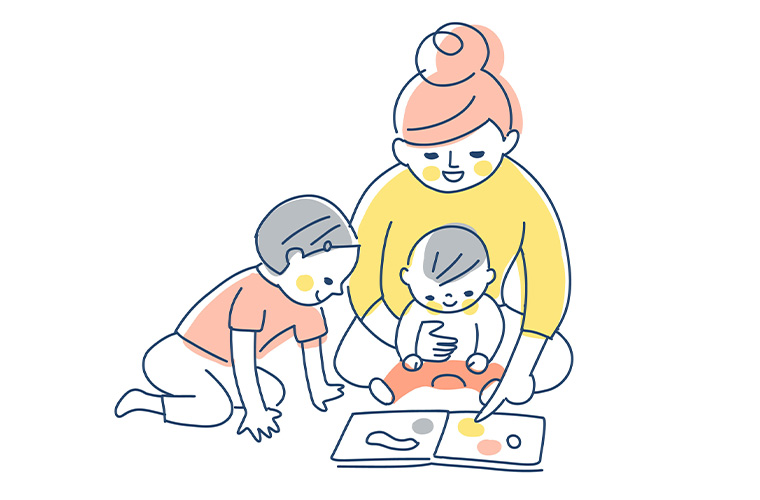 福音館の月刊絵本は、年齢別に全部で８誌。