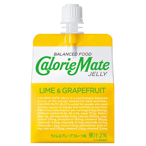 カロリーメイト ゼリー ライム&グレープフルーツ味