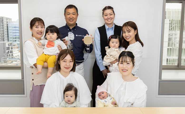 両胸同時さく乳で時短!【電動さく乳器 Latchii】の魅力を深掘りするママ×開発者座談会