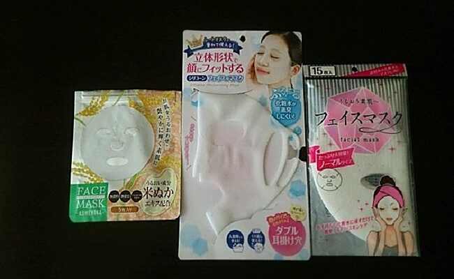 100均フェイスマスク