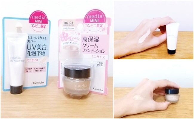 汗によるメイク崩れ　コスメシリーズ