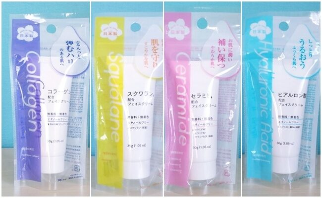 ダイソーコスメ　フェイスクリーム